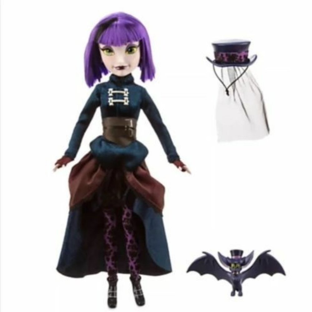 Disney Attractionista Haunted Mansion Ride Gracie Doll Disneyland Collectible - Picture 3 of 7